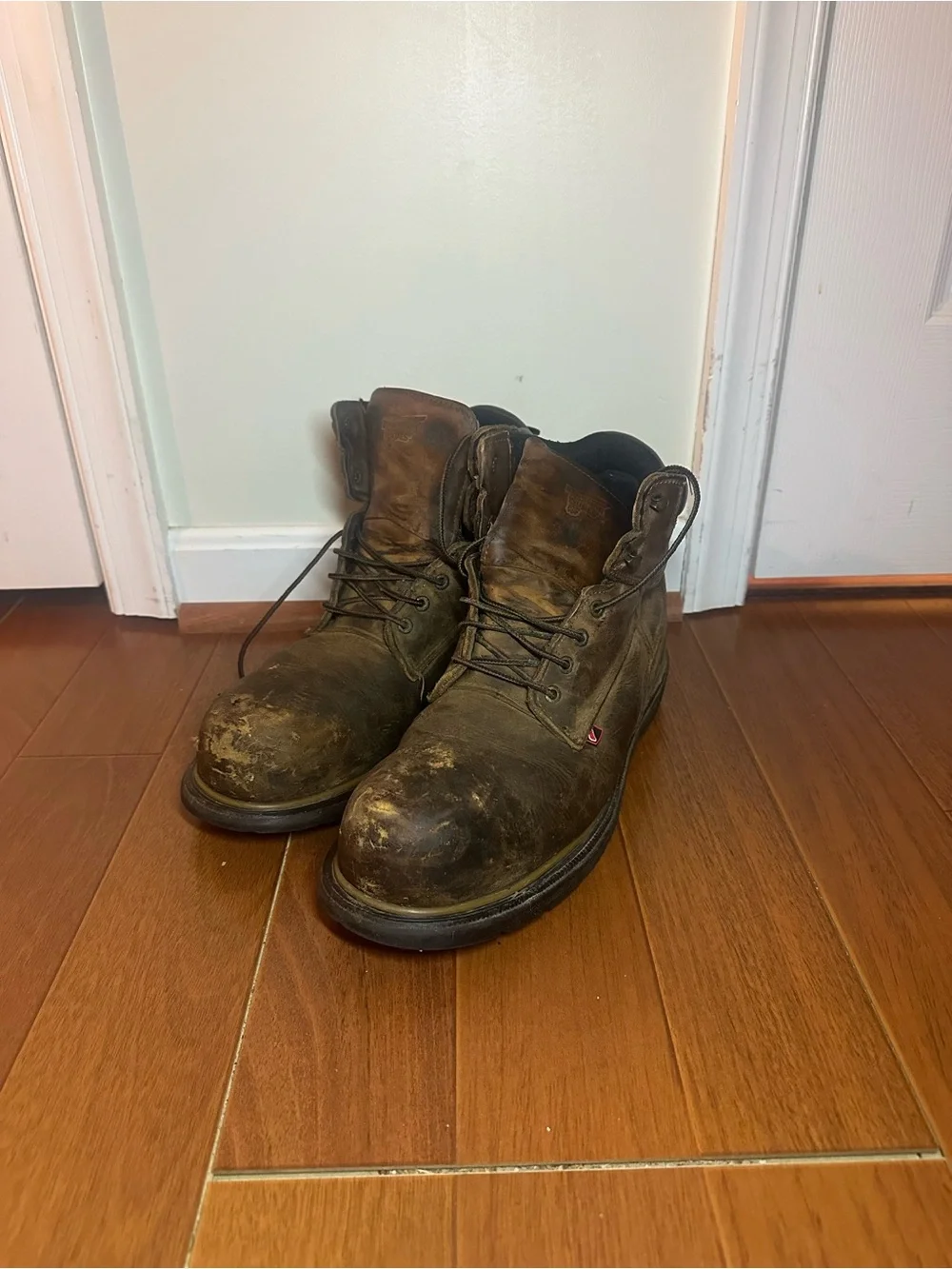 Red Wing 2212 USA Discontinued Leather Steel Toe Mens Boots 12
